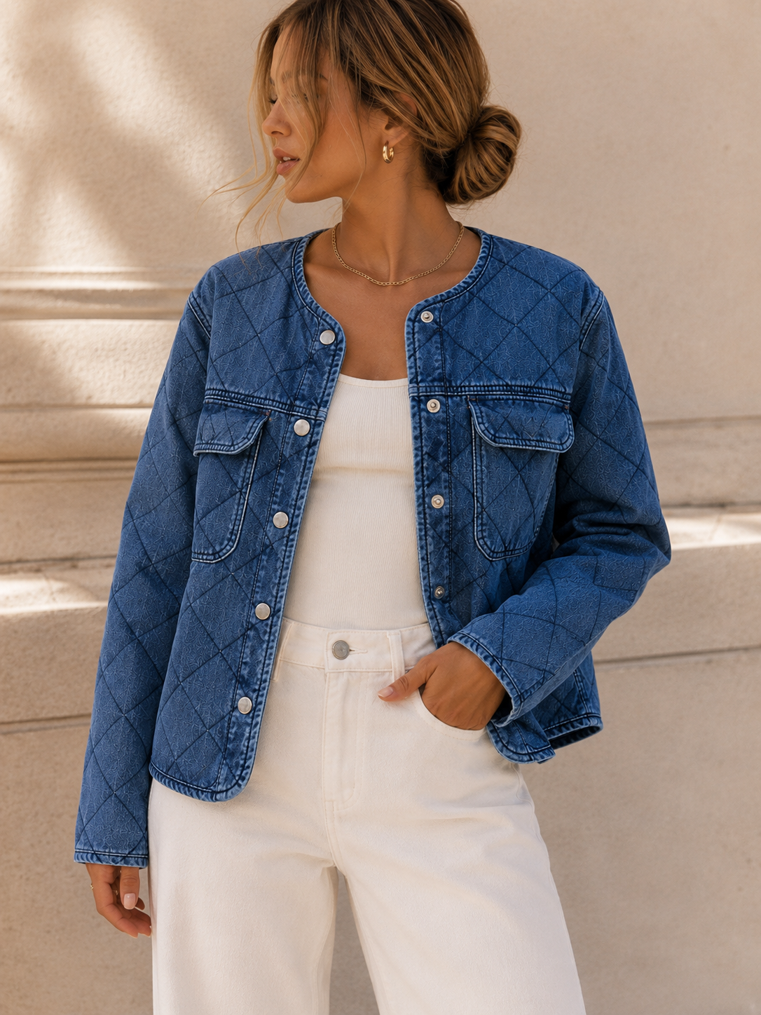 The YSL Atelier Quilted Jacket | Small