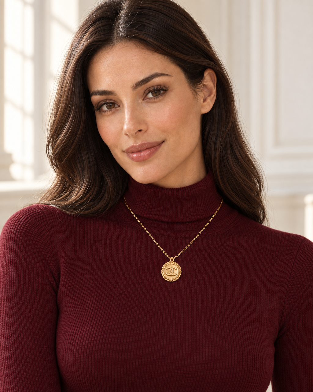 The Soleil Doré Necklace | Authentic Vintage Chanel | 20mm