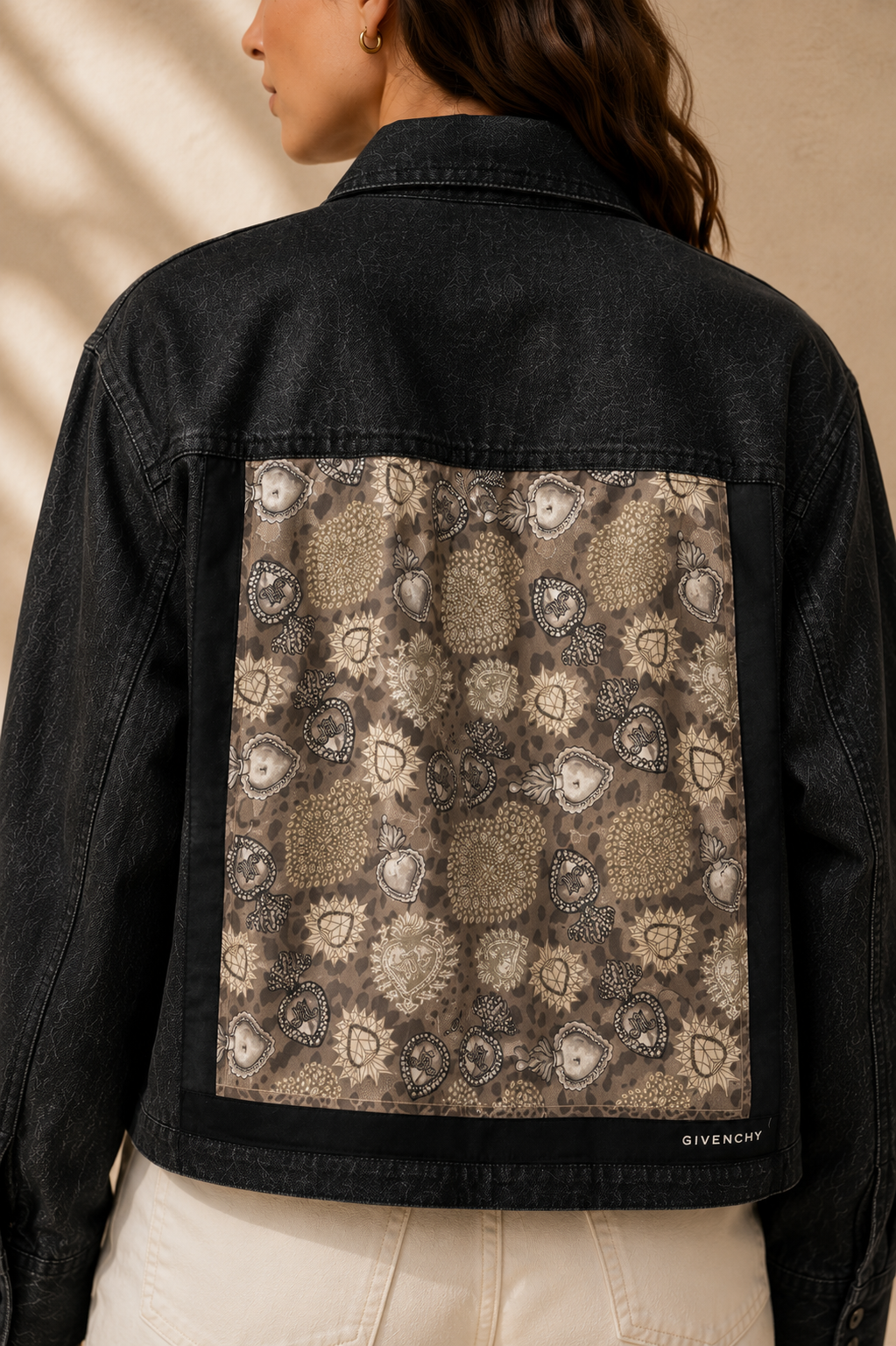 Givenchy Scarf Denim Overshirt