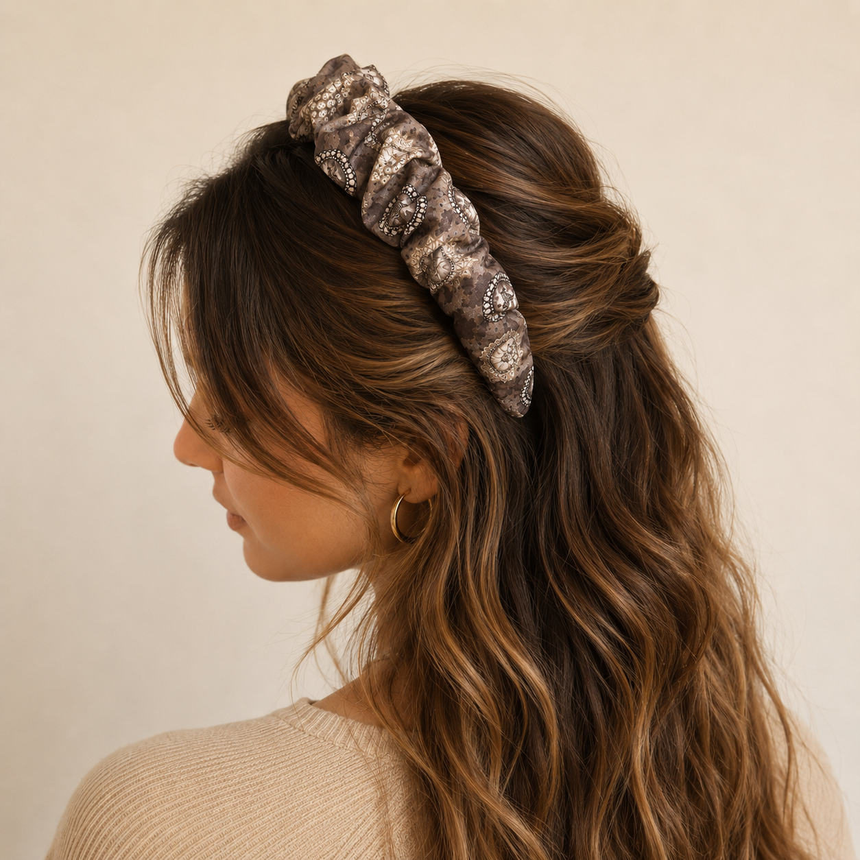 Authentic Givenchy Handkerchief Scarf Headband