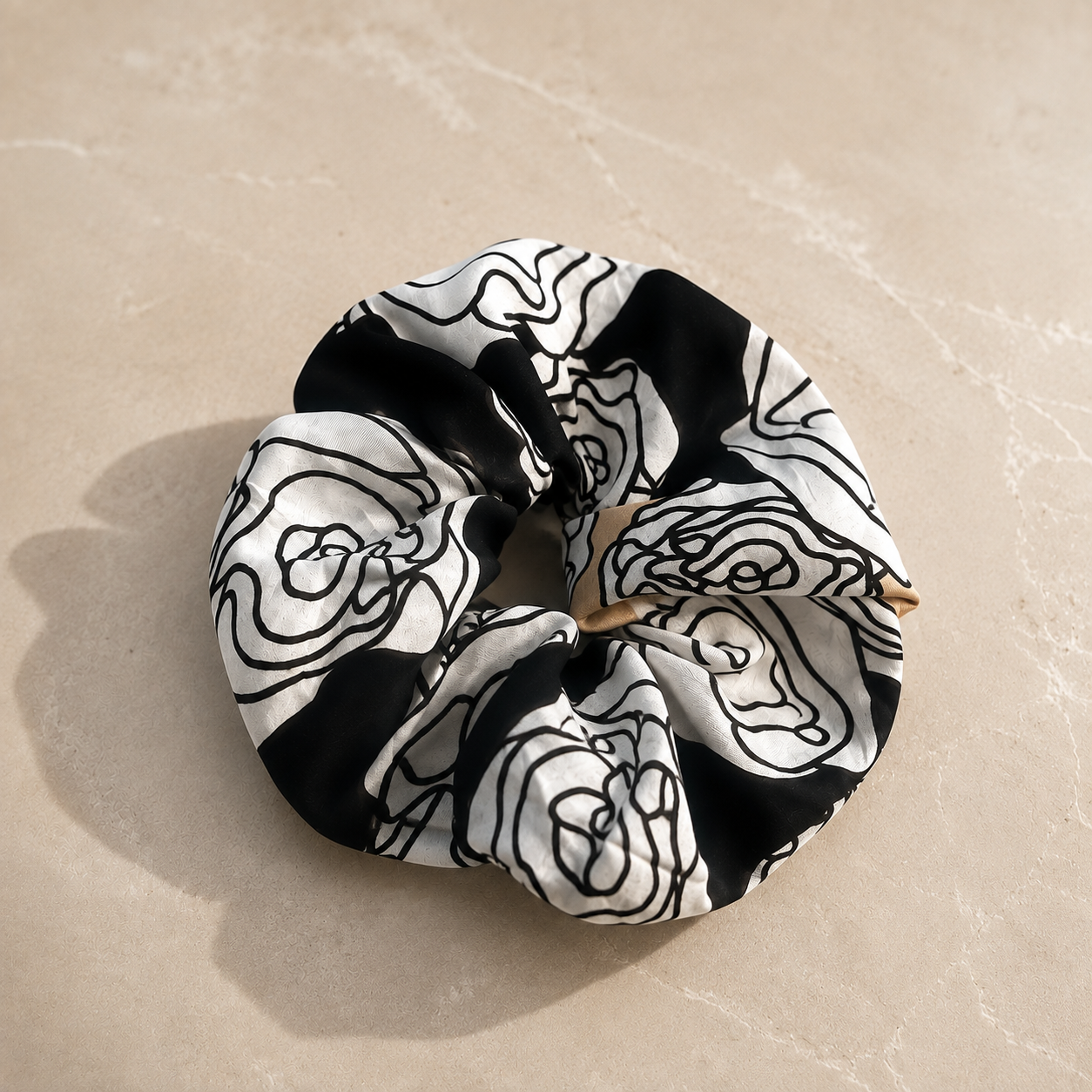 Vintage YSL Jumbo Handkerchief Scrunchie