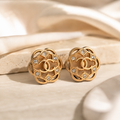 The Camélia Lumière Earrings | Authentic Vintage Chanel | 18mm