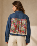 The YSL Wildflower Denim Overshirt | Small