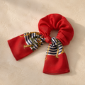 The Rosso Equestrian Tie Scrunchie | Authentic Vintage Roberta di Camerino