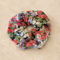 The Violet Floral Jumbo Scrunchie | Authentic Vintage YSL