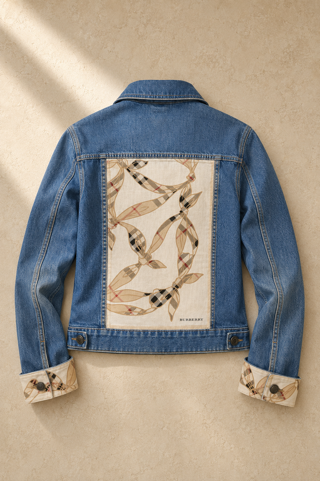 The Burberry Knotted Check Jacket | Small
