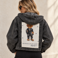 The Ralph Lauren Noir Polo Bear Hooded Jacket | Small