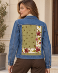 The Burberry Rose & Sage Denim Jacket